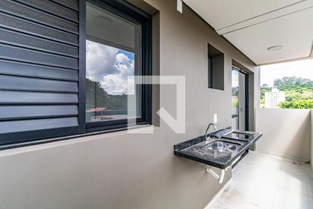 Apartamento à venda com 38m², 1 quarto e sem vagaVaranda