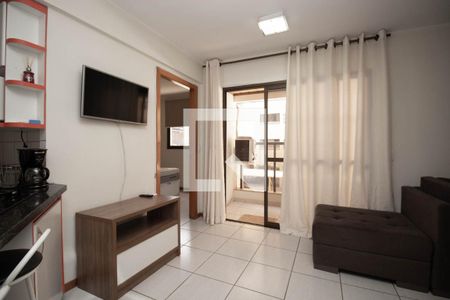 Sala de apartamento para alugar com 1 quarto, 43m² em Águas Claras, Brasília