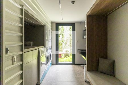 Studio à venda com 28m², 1 quarto e sem vagaLavanderia
