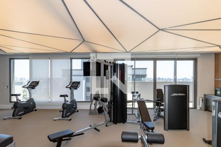 Studio à venda com 27m², 1 quarto e sem vaga Studio à venda com 27m², 1 quarto e sem vagaÁrea comum - Academia