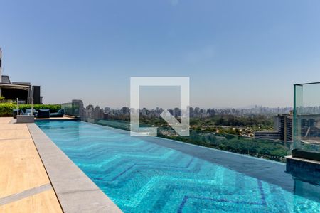 Studio à venda com 27m², 1 quarto e sem vaga Studio à venda com 27m², 1 quarto e sem vagaÁrea comum - Piscina