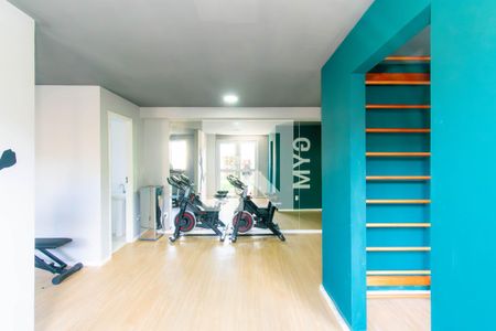Apartamento para alugar com 36m², 2 quartos e sem vaga Apartamento para alugar com 36m², 2 quartos e sem vagaÁrea comum - Academia