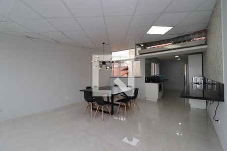 Sala de Jantar de apartamento para alugar com 2 quartos, 100m² em Vila Camilópolis, Santo André