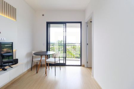 Sala de apartamento para alugar com 1 quarto, 34m² em Santo Amaro, São Paulo