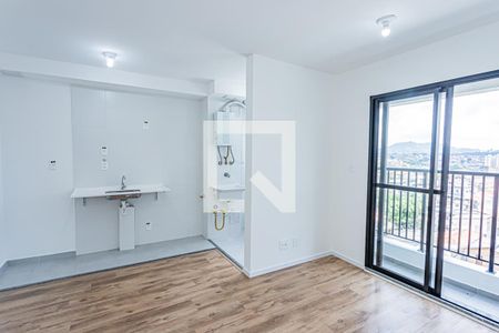 Sala de apartamento para alugar com 2 quartos, 38m² em Vila Marina, São Paulo