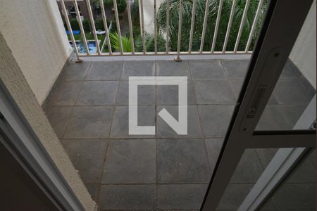 Varanda da Sala de apartamento para alugar com 2 quartos, 64m² em Jardim, Santo André