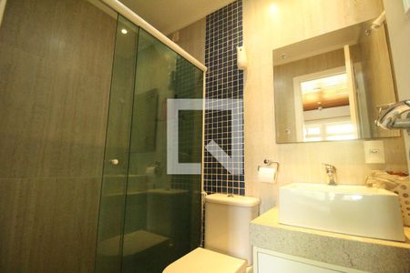 Casa de condomínio à venda com 477m², 5 quartos e 2 vagasBanheiro da suíte 1