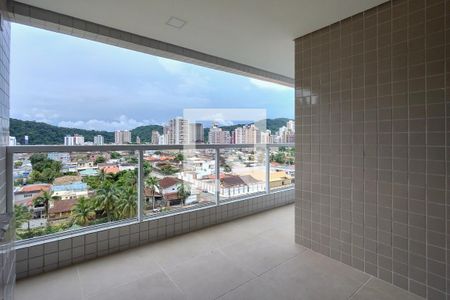 Varanda de apartamento para alugar com 2 quartos, 70m² em Canto do Forte, Praia Grande