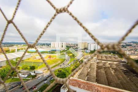 Vista da sala de apartamento para alugar com 2 quartos, 45m² em Vila Homero Thon, Santo André