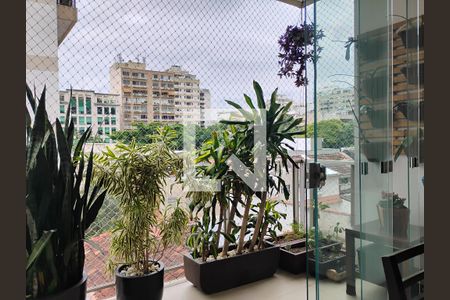 Varanda da Sala de apartamento para alugar com 3 quartos, 105m² em Lagoa, Rio de Janeiro