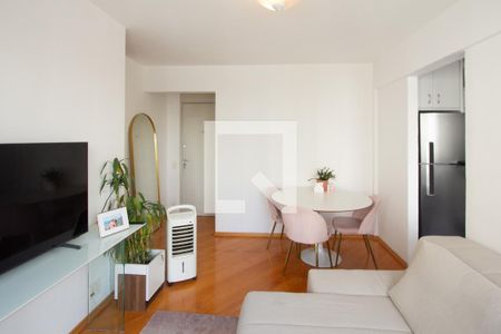Sala de apartamento para alugar com 1 quarto, 43m² em Vila Olímpia, São Paulo