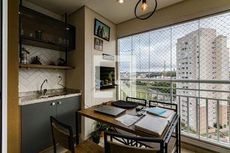 Varanda Gourmet de apartamento para alugar com 2 quartos, 80m² em Cezar de Souza, Mogi das Cruzes