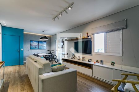 Sala de Estar de apartamento para alugar com 2 quartos, 80m² em Cezar de Souza, Mogi das Cruzes