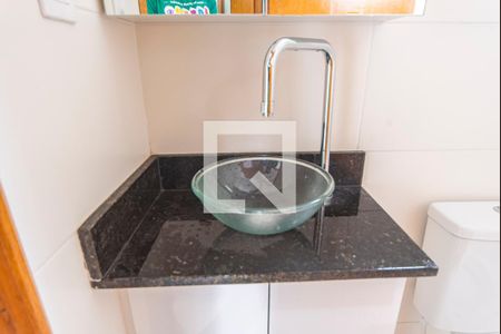 Banheiro  de apartamento para alugar com 2 quartos, 85m² em Vila Assunção, Santo André