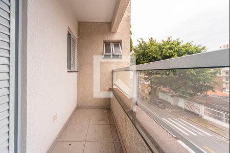 Varanda do Quarto 1 de apartamento à venda com 2 quartos, 85m² em Vila Assunção, Santo André