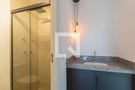 Studio à venda com 32m², 1 quarto e sem vaga Studio à venda com 32m², 1 quarto e sem vagaBanheiro