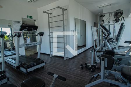 Apartamento à venda com 40m², 1 quarto e 1 vaga Apartamento à venda com 40m², 1 quarto e 1 vagaÁrea comum - Academia