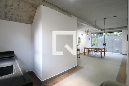 Studio à venda com 25m², 1 quarto e sem vagaÁrea comum - Salão de festas