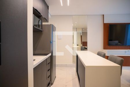 Studio para alugar com 34m², 1 quarto e 1 vaga Studio para alugar com 34m², 1 quarto e 1 vagaCozinha