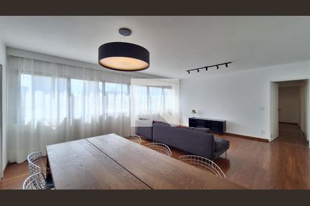 Sala de apartamento para alugar com 3 quartos, 121m² em Perdizes, São Paulo