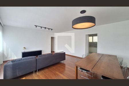 Sala de apartamento para alugar com 3 quartos, 121m² em Perdizes, São Paulo