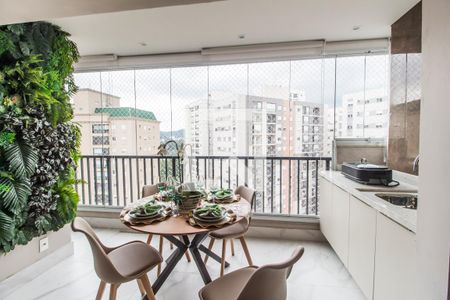 Apartamento para alugar com 110m², 3 quartos e 2 vagasVaranda gourmet