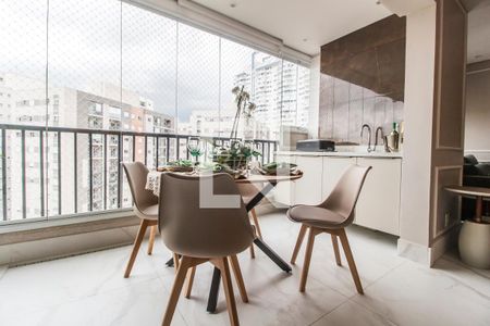 Apartamento para alugar com 110m², 3 quartos e 2 vagasVaranda gourmet