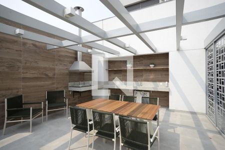 Studio para alugar com 24m², 1 quarto e sem vagaChurrasqueira