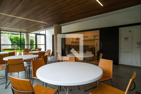 Apartamento à venda com 25m², 1 quarto e sem vaga Apartamento à venda com 25m², 1 quarto e sem vagaÁrea comum - Salão de festas