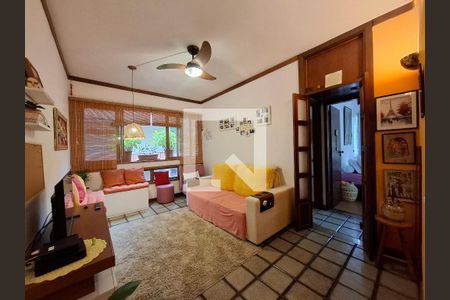 Sala de apartamento à venda com 2 quartos, 68m² em Laranjeiras, Rio de Janeiro