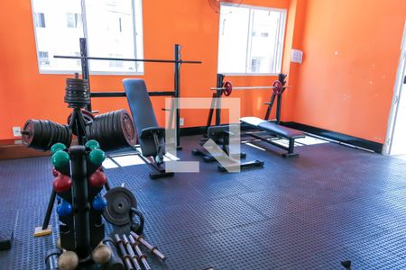 Apartamento à venda com 44m², 2 quartos e sem vaga Apartamento à venda com 44m², 2 quartos e sem vagaÁrea comum - Academia