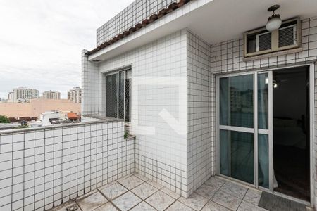 Apartamento à venda com 127m², 4 quartos e 2 vagasVaranda Quarto 3 segundo andar
