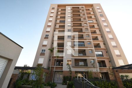 Apartamento à venda com 58m², 2 quartos e 2 vagasFachada do bloco