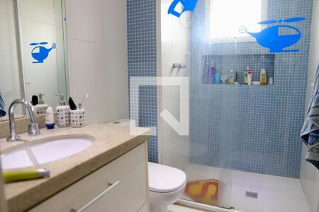 Apartamento à venda com 132m², 3 quartos e 3 vagas Apartamento à venda com 132m², 3 quartos e 3 vagasBanheiro da Suíte 1