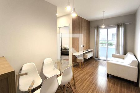Sala de apartamento para alugar com 2 quartos, 47m² em Ponte Sao Joao, Jundiaí