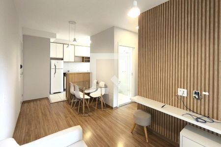 Sala de apartamento para alugar com 2 quartos, 47m² em Ponte Sao Joao, Jundiaí