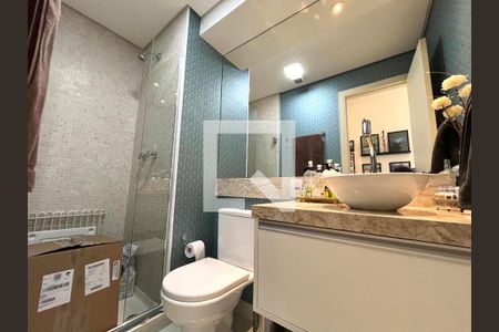 Apartamento à venda com 64m², 1 quarto e 1 vaga Apartamento à venda com 64m², 1 quarto e 1 vagaBanheiro Social