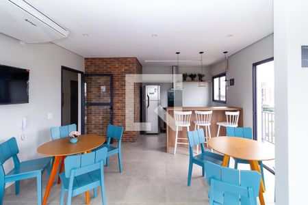 Apartamento à venda com 38m², 2 quartos e sem vagaÁrea comum - Salão de festas