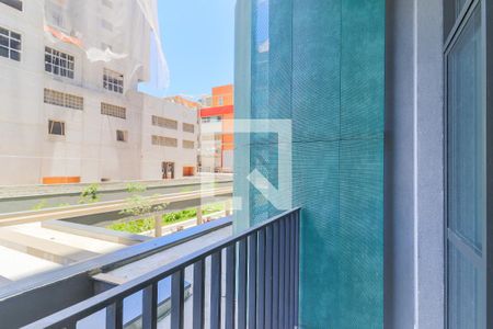 Studio à venda com 27m², 1 quarto e sem vagaVaranda