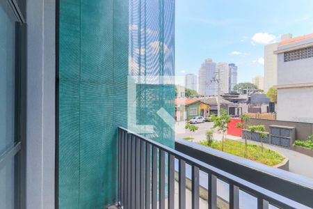 Studio à venda com 27m², 1 quarto e sem vagaVaranda