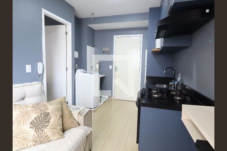 Apartamento à venda com 24m², 1 quarto e sem vagaCozinha e Área de Serviço