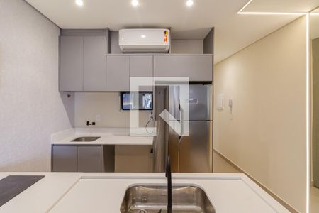 Cozinha e Área de Serviço de kitnet/studio para alugar com 1 quarto, 30m² em Planalto Paulista, São Paulo