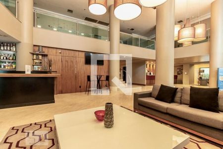 Studio para alugar com 29m², 0 quarto e 1 vaga Studio para alugar com 29m², 0 quarto e 1 vagaHall Social