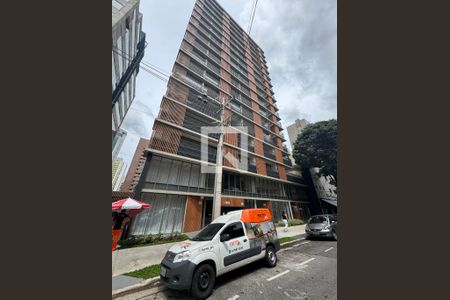 Studio para alugar com 23m², 1 quarto e sem vaga Studio para alugar com 23m², 1 quarto e sem vagaFachada