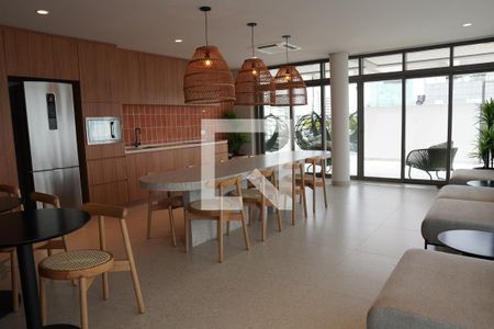 Studio para alugar com 23m², 1 quarto e sem vagaSalão de Festas