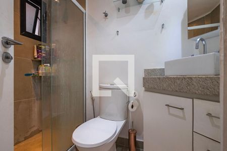 Banheiro de apartamento para alugar com 1 quarto, 41m² em Jardim Paulista, São Paulo