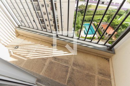 Varanda da Sala de apartamento para alugar com 2 quartos, 45m² em Jardim Norma, São Paulo