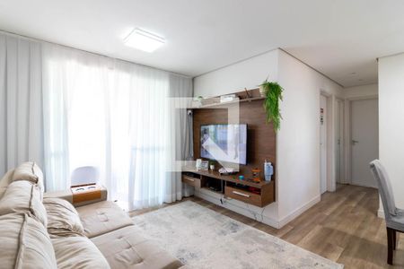 Sala de Estar de apartamento à venda com 3 quartos, 82m² em Chora Menino, São Paulo