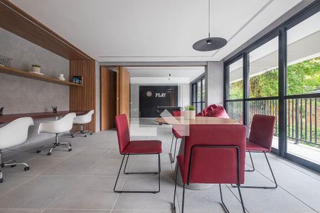 Apartamento à venda com 33m², 1 quarto e 1 vaga Apartamento à venda com 33m², 1 quarto e 1 vagaLounge