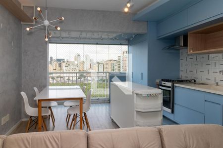 Sala de apartamento para alugar com 2 quartos, 48m² em Barra Funda, São Paulo